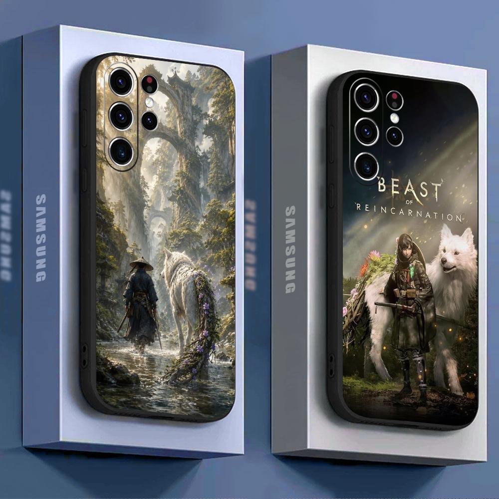 Samsung Galaxy S24 - 만화 멋진 환생의 짐승 휴대폰 케이스