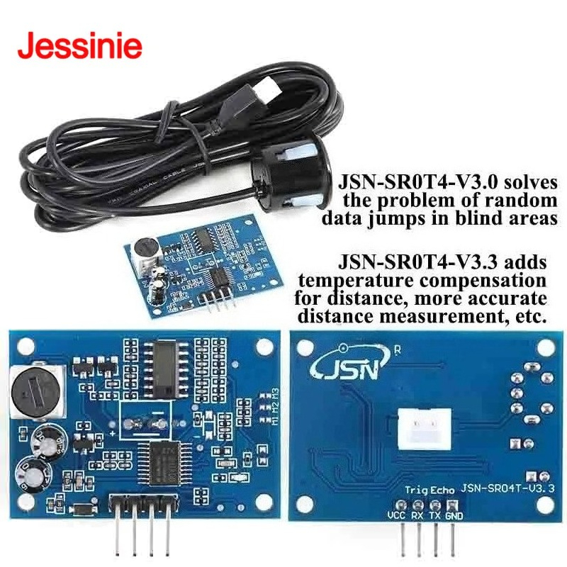 JSN-SR04T JSN SR04T 3.3 방수 초음파 - Hydration Sensor Skin 리뷰 및 가격
