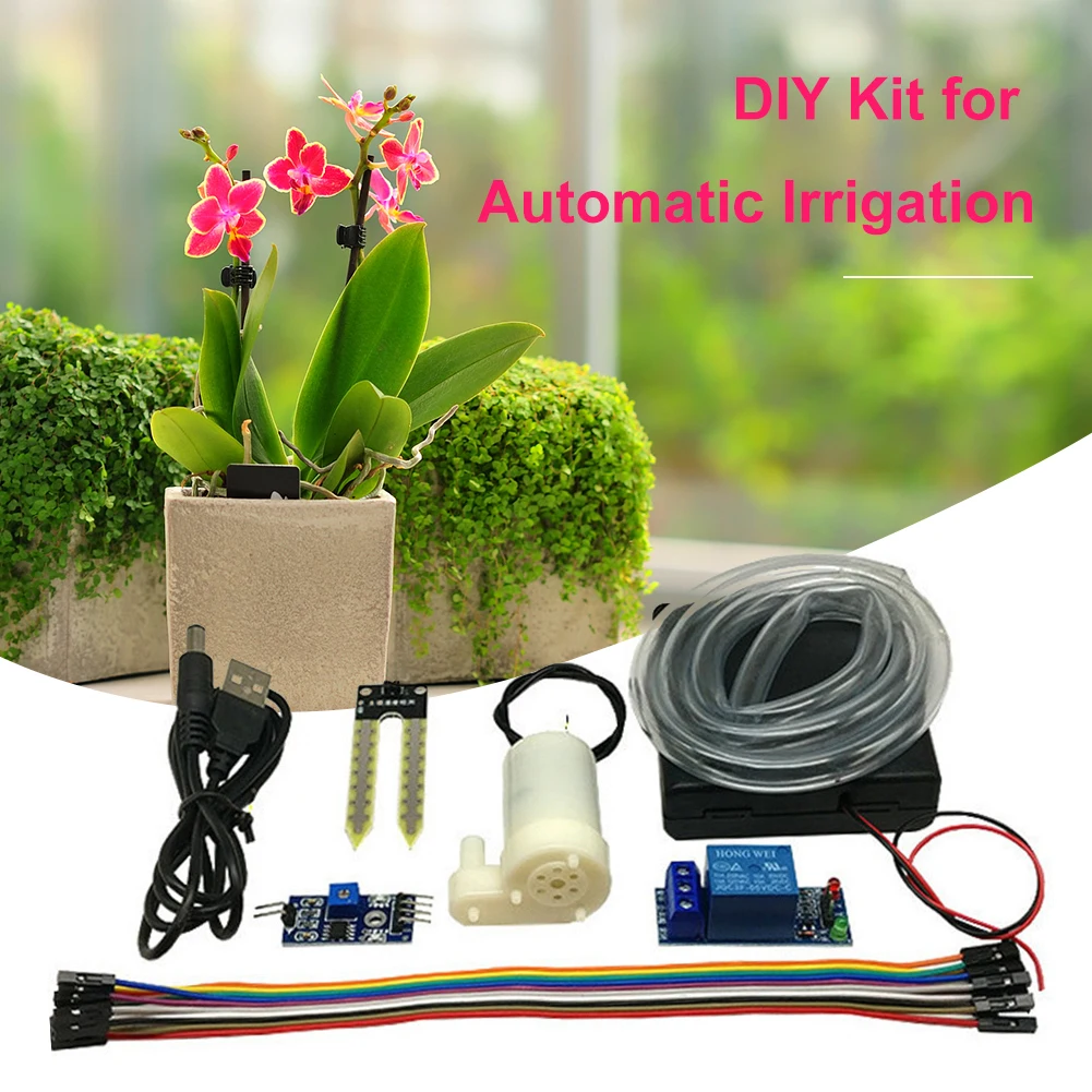 DIY 자동 관개 모듈 키트 자동 물 펌핑 토양 수분  - Hydration Sensor Skin 리뷰 및 가격