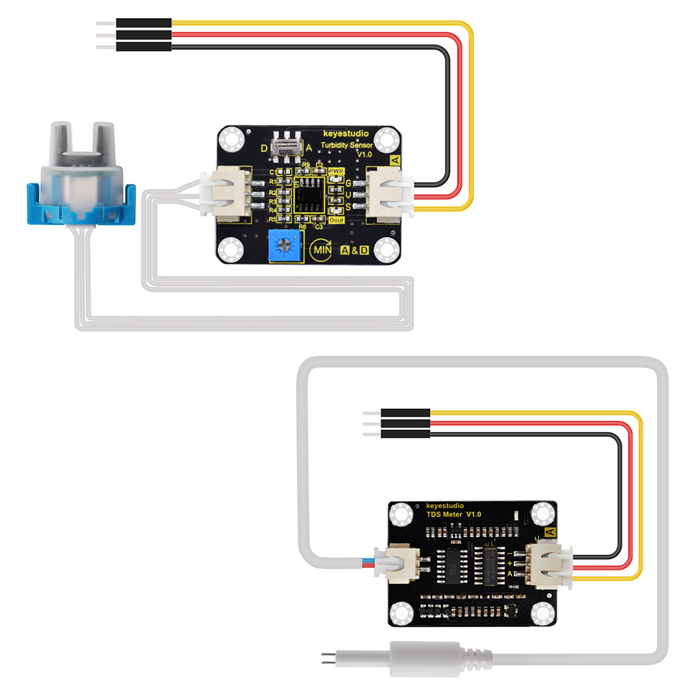 Keyestudio TDS 센서 미터 V1.0 보드/탁 - Hydration Sensor Skin 리뷰 및 가격